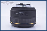【動作保証】 シグマ SIGMA 30mm F1.4 EX DC HSM 前後キャップ&amp;レンズフィルター付 ニコンF用(AF) 同梱無料 #mj8961
