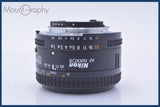 ニコン Nikon AF NIKKOR 50mm F1.8 前後キャップ&amp;レンズフィルター付 同梱無料 #mj9032