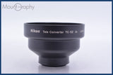 【動作保証】 ニコン Nikon Tele Converter TC-E2 2x 前後キャップ付 同梱無料 #mj9073