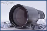 【動作保証】 トキナ Tokina RMC 400mm F5.6 前後キャップ&amp;レンズフィルター付 コンタックスY/C用 同梱無料 #mj9142