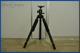 【動作保証】 ベルボン Velbon Carmagne G5300 + Manfrotto 488 自由雲台 同梱無料 #mj9154