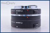 【動作保証】 キヤノン Canon EXTENSION TUBE EF12 II 25 II 前後キャップ付 同梱無料 #mj9172
