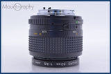 【動作保証】 ミノルタ MINOLTA MD MACRO 50mm F3.5 前後キャップ&amp;レンズフィルター付 同梱無料 #mj9240