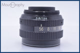 【動作保証】 富士フィルム FUJIFILM FUJINON-EX 135mm F5.6 前キャップ&amp;レンズフィルター付 スクリューマウント 同梱無料 #mj9311
