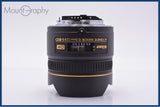 【美品・動作保証】 ニコン Nikon AF DX FISHEYE NIKKOR 10.5mm F2.8 G ED 前後キャップ&巾着型ケース付 同梱無料 #my1031