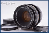 【動作保証】 キヤノン Canon FD 50mm F1.8 S.C. 前後キャップ&レンズフィルター付 同梱無料 #my1037