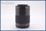 【動作保証】 キヤノン Canon EF-M 55-200mm F4.5-6.3 IS STM 前後キャップ&レンズフィルター付 同梱無料 #my1040