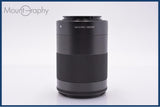 【動作保証】 キヤノン Canon EF-M 55-200mm F4.5-6.3 IS STM 前後キャップ&レンズフィルター付 同梱無料 #my1040