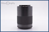 【動作保証】 キヤノン Canon EF-M 55-200mm F4.5-6.3 IS STM 前後キャップ&レンズフィルター付 同梱無料 #my1040