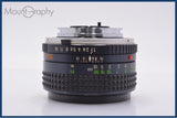 【動作保証】 ミノルタ MINOLTA MC ROKKOR-PF 50mm F1.7 前後キャップ&レンズフィルター付 同梱無料 #my1046