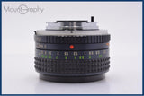 【動作保証】 ミノルタ MINOLTA MC ROKKOR-PF 50mm F1.7 前後キャップ&レンズフィルター付 同梱無料 #my1046