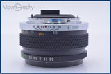 【動作保証】 オリンパス Olympus OM-SYSTEM G.ZUIKO AUTO-W 28mm F3.5 前後キャップ&レンズフィルター付 同梱無料 #my1050