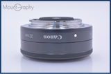 【美品・動作保証】 キヤノン CANON EF-M 22mm F2 STM 前後キャップ付 同梱無料 #my1081