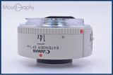 【動作保証】 キヤノン Canon EXTENDER EF 1.4x 前後キャップ付 同梱無料 #my1082