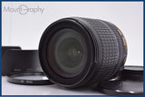 【美品・動作保証】 ニコン Nikon AF-S DX NIKKOR 18-105mm F3.5-5.6 G ED VR 前後キャップ&レンズフィルター&フード付 同梱無料 #my1096