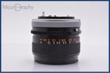 【動作保証】 キヤノン Canon FD 35mm F3.5 S.C. 前後キャップ&amp;レンズフィルター付 同梱無料 #my1123