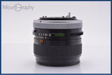 【動作保証】 キヤノン Canon FD 35mm F3.5 S.C. 前後キャップ&amp;レンズフィルター付 同梱無料 #my1123