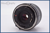 【動作保証】 キヤノン Canon NEW FD 28mm F2.8 前後キャップ&amp;レンズフィルター付 同梱無料 #my1125