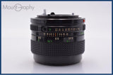 【動作保証】 キヤノン Canon NEW FD 50mm F1.4 前後キャップ&amp;レンズフィルター付 同梱無料 #my1135