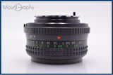 ミノルタ MINOLTA MD ROKKOR 50mm F1.7 前後キャップ&レンズフィルター付 同梱無料 #my1159