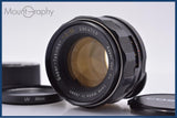 【動作保証】 ペンタックス PENTAX Super-Takumar 55mm F2 後期 前後キャップ&amp;レンズフィルター付 同梱無料 #my1166