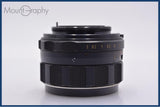 【動作保証】 ペンタックス PENTAX Super-Takumar 55mm F2 後期 前後キャップ&amp;レンズフィルター付 同梱無料 #my1166