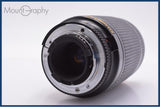 【動作保証】 ニコン Nikon AF NIKKOR 70-300mm F4-5.6 D ED 前後キャップ&amp;レンズフィルター付 同梱無料 #my1172