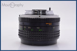 【動作保証】 ミノルタ MINOLTA MC W.ROKKOR 28mm F2.8 前後キャップ&レンズフィルター付 同梱無料 #my1185