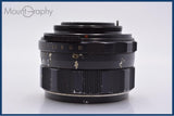 難あり ペンタックス PENTAX Super-Takumar 55mm F1.8 後期 前後キャップ付 同梱無料 #my1224
