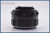 【動作保証】 ペンタックス PENTAX Super-Multi-Coated TAKUMAR 55mm F1.8 前後キャップ&amp;レンズフィルター付 同梱無料 #my1225