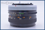 【動作保証】 キヤノン Canon FD 50mm F1.8 S.C. 前後キャップ&レンズフィルター付 同梱無料 #my1278