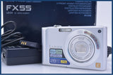 【動作保証】 パナソニック Panasonic LUMIX DMC-FX55 3.6x 元箱、バッテリー、充電器付属 同梱無料 #my141