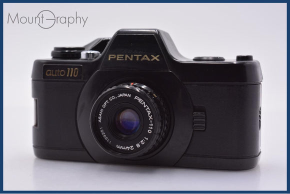 難あり ペンタックス PENTAX auto 110 + PENTAX-110 24mm F2.8 同梱
