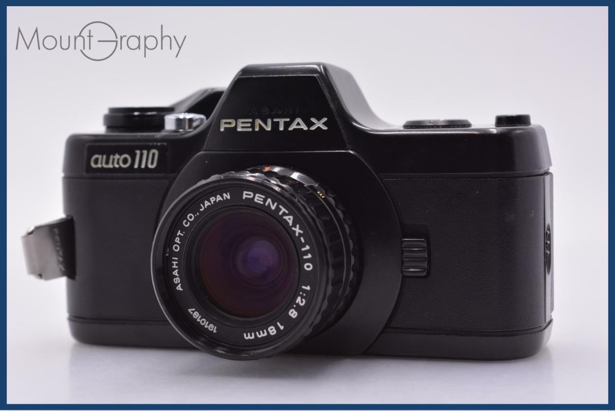 難あり ペンタックス PENTAX auto 110 + PENTAX-110 18mm F2.8 同梱