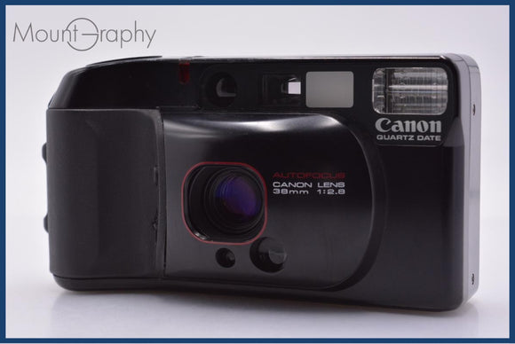 動作保証】 キヤノン Canon Autoboy 3 QUARTZ DATE 38mm F2.8 同梱無料