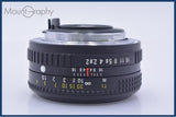 【動作保証】 リコー RICOH RIKENON 50mm F2 前後キャップ&レンズフィルター付 ペンタックスK用(MF) 同梱無料 #my1715