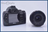 ニコン Nikon D40 + Nikon AF-S DX NIKKOR 18-55mm F3.5-5.6 G II ED 元箱、バッテリー、ボディキャップ、充電器他 #my1759