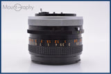 【動作保証】 キヤノン Canon FD 50mm F1.8 S.C. 前後キャップ&レンズフィルター付 同梱無料 #my1777