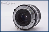 【美品・動作保証】 ニコン Nikon NIKKOR 28mm F2.8 Ai-S 前後キャップ&レンズフィルター付 同梱無料 #my1779