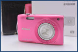 難あり ニコン Nikon COOLPIX S3300 6x 元箱、取扱説明書付属 同梱無料 #my392