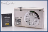 【動作保証】 ニコン Nikon COOLPIX S4000 4x バッテリー付属 同梱無料 #my410