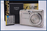 【動作保証】 富士フイルム FUJIFILM FinePix F50fd 3x 元箱、バッテリー、充電器付属 同梱無料 #my428