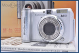 【美品・動作保証】 キヤノン Canon PowerShot A630 4x 単三電池仕様 元箱、取扱説明書付属 同梱無料 #my511