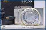 ニコン Nikon COOLPIX S8200 14x 元箱、バッテリー、取扱説明書付属 同梱無料 #my512