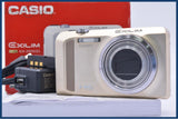 【動作保証】 カシオ CASIO EXILIM EX-ZR500 12.5x 元箱、バッテリー、充電器、取扱説明書付属 同梱無料 #my529