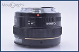 【美品・動作保証】 キヤノン Canon EF 50mm F1.4 前後キャップ&フード付 同梱無料 #my592