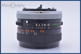 【動作保証】 キヤノン Canon FD 28mm F3.5 S.C 前後キャップ付 同梱無料 #my598