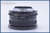 【動作保証】 コシナ COSINA 20mm F3.8 WIDE ANGLE MC 前後キャップ&レンズフィルター付 ニコンF用(MF) 同梱無料 #my624
