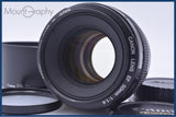 【動作保証】 キヤノン Canon EF 50mm F1.4 USM 前後キャップ&レンズフィルター付 同梱無料 #my627