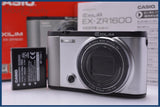 【動作保証】 カシオ CASIO EXILIM EX-ZR1600 18x 元箱、バッテリー、取扱説明書付属 同梱無料 #my63